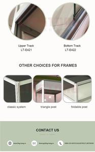 LT-ZGC03 nhà máy bán kính cửa trang sức hiển thị trường hợp bền cửa hàng tùy chỉnh hiển thị trường Hợp thẳng đứng đùn Showcase có thể khóa - Product Image 5