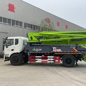 Pompe à béton Zoomlion sur remorque, camion pompe à béton, machine à pomper le ciment et le béton aux meilleurs prix - Product Image 1
