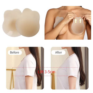 Soutien-gorge sans silicone pour robe dos nu MEI XIAO TI <span class=keywords><strong>Nice</strong></span> Sexy Girl Wear Bra Lift Underwear Push up Invisible Clear Silicone Free Bra for Backless Dress - Product Image 3