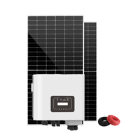 Robustes Design für Raue Umgebungen Komplette Solarenergie-Systeme Industrielles 15kW Balkon-Heim-Solarenergiesystem Hybrid