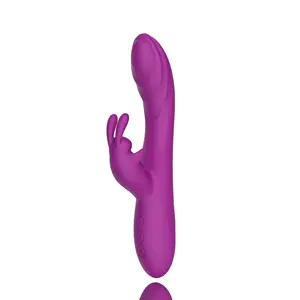 Hot Style G Spot Women Pussy Massager Cheap Silicone Rabbit Dildo Vaginal Electric Vibrator For Women Sex Toy Women Toys