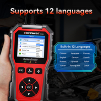 Analizador de Baterías de Automóviles de Grado Profesional KONNWEI KW331, Monitor de Salud de Baterías para Talleres de Reparación de Automóviles y Concesionarios