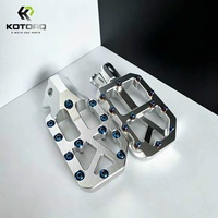Repose-pieds larges CNC KOTORQ pour Tuttio Soleil 01, accessoires de moto électrique en aluminium CNC, pièces de mise à niveau pour E-Moto