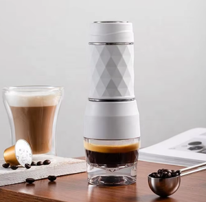 Nouvelle <span class=keywords><strong>cafetière</strong></span> portable 3 en 1 pour l'extérieur avec recharge USB, compatible avec les capsules et les dosettes de café moulu, pour les voyages et le camping - Product Image 3