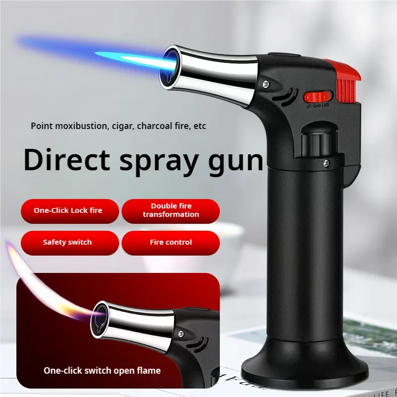 Portable Handheld Direct Blast Fire Lighter Welding Barbecue Igniter Outdoor Moxibustion BBQ Tool Torch lighter