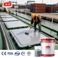 Primaire époxy zingué anti-corrosion liquide, forte résistance aux pulvérisations de sel pour l'acier interne/extérieur des bateaux patrouilleurs et yachts