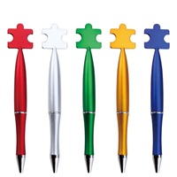 Stylos à bille rétractables en plastique personnalisés à bas prix, couleur bonbon, logo imprimé sur mesure, pour le bureau/l'école/les cadeaux