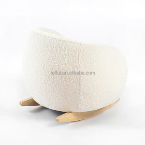 Living Room <b>Chair</b> Leisure Rocking <b>Chair</b> Baby Wholesale Boucle Fabric Modern Rocking <b>Chair</b> for <b>Kids</b> Children - Product Image 3