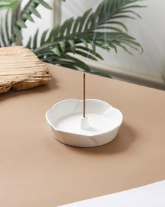5.5 pouces porte-bâtons d'encens porte-encens en céramique bâton vertical brûleur d'encens inscents attrape-cendres pour Spa Yoga - Product Image 5