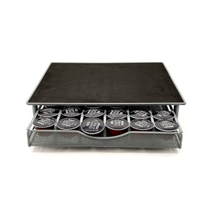 Supports promotionnels pour capsules K-Cup, organiseur de plateau à café pour chambres d'hôtel, organiseur de station à café pour la maison, <span class=keywords><strong>support</strong></span> <span class=keywords><strong>mural</strong></span> pour capsules de café - Product Image 1