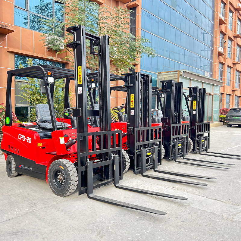 Free Shipping 1ton Electric Forklift 2