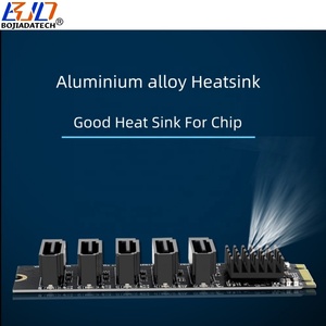 M.2 키 B+M(SATA 프로토콜) 인터페이스 - 5포트 SATA 3.0 7핀 커넥터 어댑터 확장 카드 JMB575(하드 디스크 드라이브용) - Product Image 5