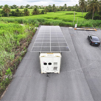 Conteneur frigorifique solaire 20 pieds 40 pieds, chambre froide modulaire, stockage frigorifique alimenté à l'énergie solaire, direct usine