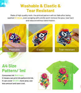 Eizoulyn, venta al por mayor, diseños de transferencia de calor, pegatinas, Impresión de hierro en transferencia, serigrafía impermeable, tinta Dtf para <span class=keywords><strong>ropa</strong></span> <span class=keywords><strong>NFL</strong></span> - Product Image 5