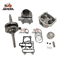 Kit cylindre moteur moto pour Italika WS150 DS150 GS150 : cylindre, vilebrequin et culasse