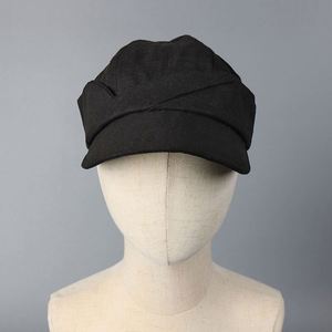 Béret simple en coton et lin pour femme, style décontracté printanier, tendance, chapeau de gavroche respirant anti-UV - Product Image 4