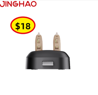 JINGHAO Prothèses auditives à faible coût pour les personnes âgées Certificat CE Amplificateur auditif BTE Modèle classique