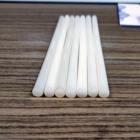 Bâton de colle thermofusible en silicone blanc écologique personnalisé de 11 mm