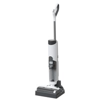 Aspirateur sans fil 17 kPa pour sols durs, nettoyage humide et sec, auto-nettoyant, puissant, lavage en une étape