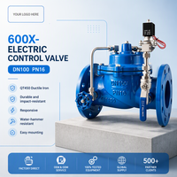 Ventes directes d'usine HY de vannes de régulation électriques hydrauliques 600X et de vannes de réduction de pression hydraulique