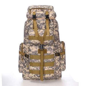 Muestra gratuita Mochila de montañismo multifuncional de nuevo estilo 600d, mochila grande para acampar al aire libre de 60l - Product Image 4