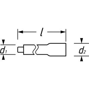 HAZET - 8821KV-5 Rallonge 3/8 ''avec boule de verrouillage et avec isolation de protection 1000V CLÉS À DOUILLES ISOLÉES - Product Image 2