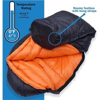 Nouveau design de sac de couchage pour maman en nylon imperméable, confortable, respirant, léger, pour le camping en plein air par temps froid, hiver