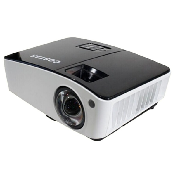 Factory Direct Supply Portable DLP Projector 3D Built-In Short Throw 4000 Lumens 4K Ready 280W Lamp Business Education Home