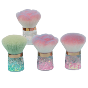 Acrylic Handle Nail <b>Dust</b> Brush Nylon Bristle <b>Powder</b> Remover for Manicure Makeup - Product Image 1