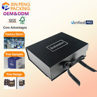 Boîte cadeau de luxe OEM 2026 XP en carton rigide avec fermeture magnétique, fenêtre, velours brillant, toucher doux, emballage personnalisé, boîte cadeau en papier kraft