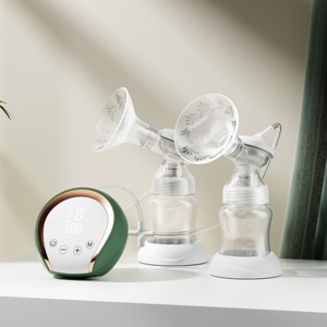 Bomba de leche eléctrica portátil Solución manos libres eficiente para mamás lactantes en movimiento - Product Image 3