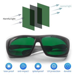 نظارات أمان بالليزر الأحمر 632.8nm نظارات أمان بالليزر الخضراء KTP HeNe 594nm Safeti واقية بالليزر - Product Image 3