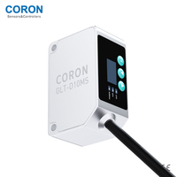 Capteur de déplacement laser CORON 305 mm avec écran OLED GLT-D30PIR, câble de 2 m, commutation PNP + analogique 4-20 mA + communication RS485