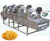 Automatische Flip Type lucht droger voor voedselverpakkingen, fruit en groenten, commerciële afvoerlucht droger, assemblagelijn