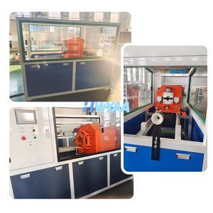 Línea de producción industrial de tubos de plástico HWYAA con sistema automático de corte y apilamiento - Product Image 4