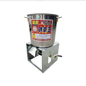 เครื่องหั่นผักสแตนเลสคุณภาพสูง สภาพใหม่ เครื่องสับผักสำหรับปศุสัตว์ 220V กำลังการผลิต 100 กก./ชม. ใบมีด 4 ใบ - Product Image 4