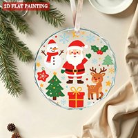 Ornement artisanal rond en verre cristal, décor suspendu à facettes de qualité supérieure, pour 1 pièce, dropshipping, cadeau haut de gamme, plaque de boutique