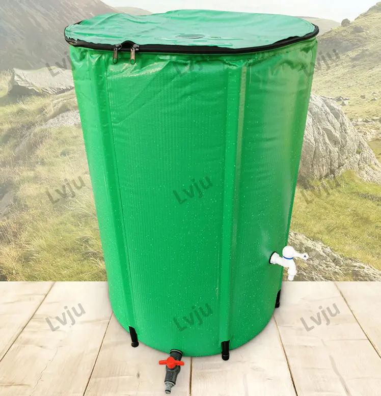 Wasser sparen 100L 200L 400L 500L 1000L Regen tank Fass Zusammen klappbarer Garten Regenwasser nutzungs wassersp eicher