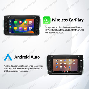 7 pouces 2din Android autoradio lecteur Audio pour Mercedes Benz CLK <span class=keywords><strong>W209</strong></span> Carplay carte GPS Navigation WIFI système multimédia - Product Image 3