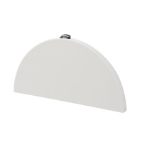 Table pliante légère en HDPE avec structure en acier, neuve, pour usage hospitalier, camping en plein air et banquets de conférence, résistante aux UV