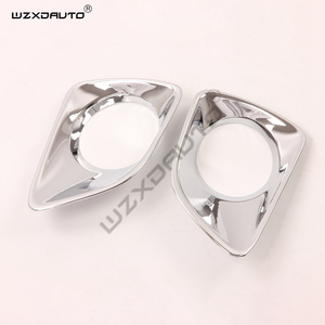 ฝาครอบไฟตัดหมอกหน้า WZXD ทำจากพลาสติก ABS ชุบโครเมียม อะไหล่ตกแต่งสำหรับ Navara NP300 ปี 2015 2016 - Product Image 4