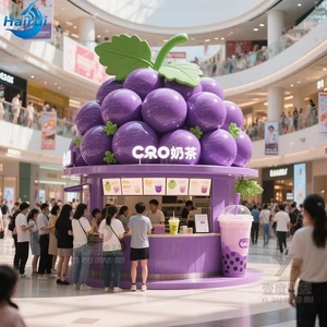 Escultura de Cafetería Personalizada para Exteriores, Estilo Internet-Famous, para Área de Comida, Puesto de Venta Comercial en la Calle - Product Image 3