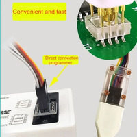 Clip de programación SOP8, cable de programación BIOS en circuito, lectura/escritura flash, clip de prueba SOIC8 con pines de resorte, programación integrada