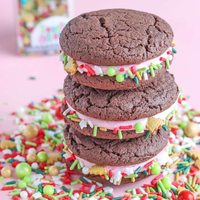 Neue Trendige Weihnachts-Lebensmittelstreusel Geeignet für Kuchendekoration Backen Eiscreme-Kuchendekoration