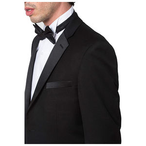 2022 Nieuwste Single-Breasted Zwarte Heren Bruiloft Smoking Pakken Slim Fit Diner Jack 2 Knopen Business Blazer Pak - Product Image 5