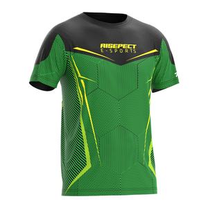 T-shirt de compétition e-sport OEM en sublimation pour équipes, grande taille, vêtements de sport, vente en gros - Product Image 3
