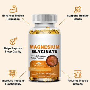 120 gélules de glycinate de magnésium, gélules à absorption facile, complément de magnésium, vitamine B6, vitamine D, capsules de glycinate de magnésium - Product Image 3