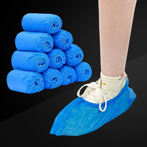 Disposable Shoe Covers Non Woven Fabric Thickened Anti Slip Dustproof Breathable For Indoor Household Use Adult Size - Product Image 4