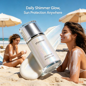 Protector Solar Shimmer, Protector Solar Hidratante de Amplio Espectro SPF 50 para Viajes al Aire Libre, Protección Solar Diaria - Product Image 3