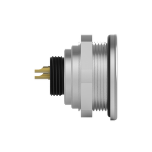 ขั้วต่อแบบประกอบ M12 ชนิดล็อคด้านหลัง ตัวเมีย กันน้ำ IP67 พร้อมสายไฟ 4A 125V - Product Image 1